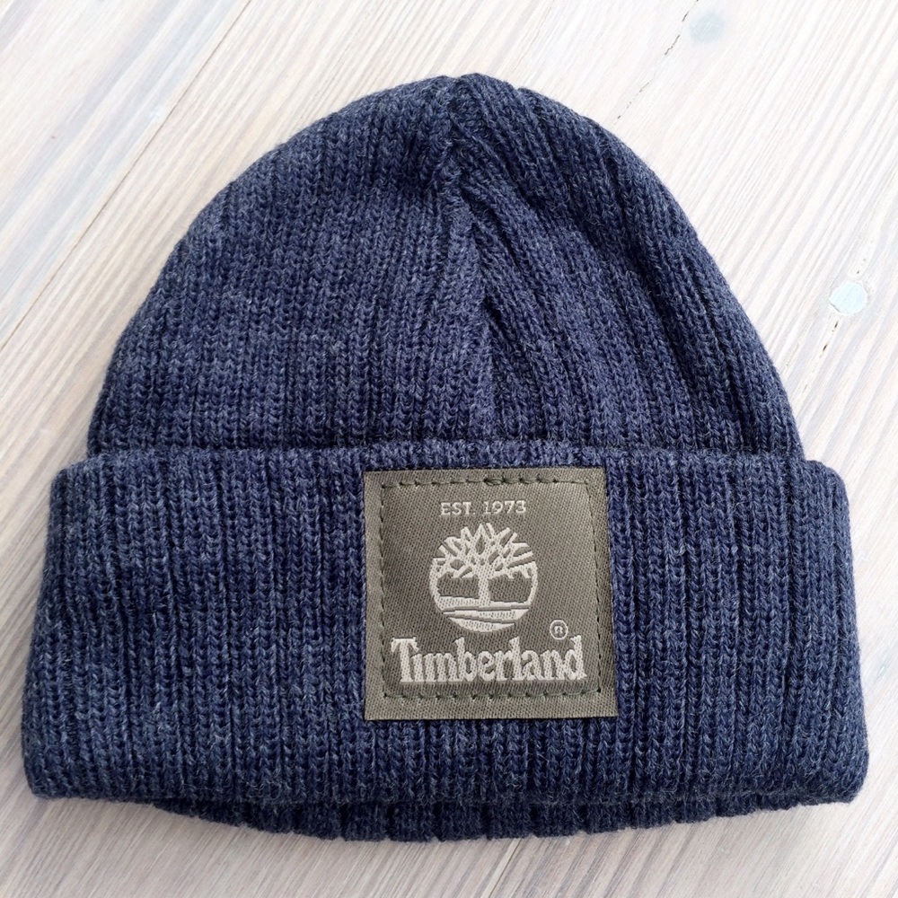 Timberland (Navy) beanie for INFANT (0-5mos)